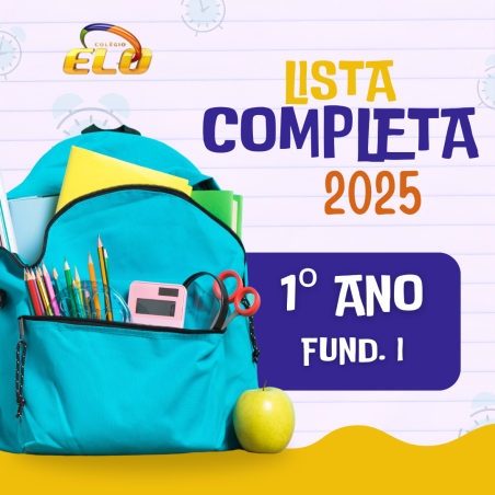 LISTA COMPLETA - 1º ANO EF